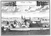 Kupferstich von Kloster Taxa von Michael Wening in der Topographia Bavariae um 1700