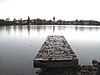 Blick auf Weßling über den Weßlinger See