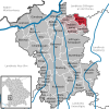 Lage der Gemeinde Winterbach im Landkreis Günzburg