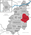 Lage des Marktes Wolnzach im Landkreis Pfaffenhofen a.d.Ilm