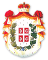 Wappen des Fürstentums Serbien