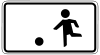 Zusatzschild Z 1010-10: Erlaubt Kindern auf der Straße zu spielen