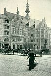 Ehemaliges Schöneberger Rathauses am Kaiser-Wilhelm-Platz um 1895