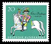 Stamps of Germany (BRD) 1970, MiNr 623.jpg