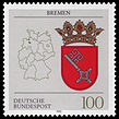 DBP 1992 1590 Wappen Bremen.jpg