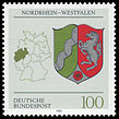 DBP 1993 1663 Wappen Nordrhein-Westfalen.jpg