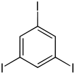 1,3,5-Triiodobenzene.svg