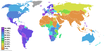 Christian percentage by country.png