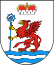 Wappen des Powiat Białogardzki