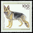Stamp Germany 1995 Briefmarke Schäferhund.jpg