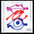Stamp Germany 1995 MiNr1789 Freiheit der Meinungsäußerung.jpg