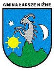 Wappen von Łapsze Niżne