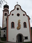 Kath. Pfarrkirche hl. Johannes der Täufer und Friedhof