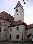 Kath. Pfarrkirche hl. Rupert mit Kirchhof, Ummauerung, Freitreppe und Verbindungsgang zum Pfarrhof