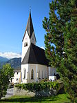 Kath. Pfarrkirche, hl. Rupert und Friedhof