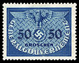 Generalgouvernement 1940 D10 Dienstmarke.jpg