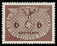 Generalgouvernement 1940 D1 Dienstmarke.jpg