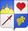 Wappen von Husseren-les-Châteaux