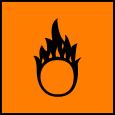 Gefahrensymbol O = Brandfördernd/oxidising