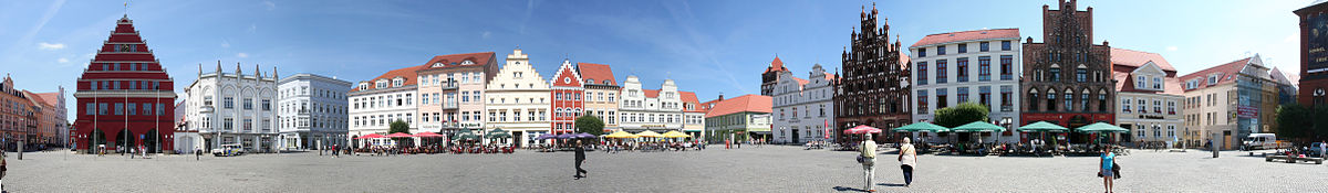 Panorama des Marktplatzes