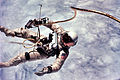 Astronaut Edward White first American spacewalk Gemini 4.jpg