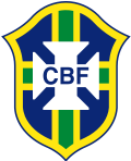 Abzeichen des brasilianischen Fußballverbandes "Confederação Brasileira de Futebol"