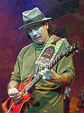 Carlos Santana of the 2000 award-winning band Santana