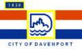 Flagge von Davenport
