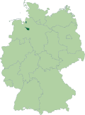 Lage von Bremen
