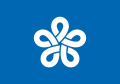 Flagge der Präfektur Fukuoka