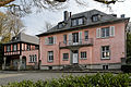 Haus Meliesallee 1 in Duesseldorf-Benrath, von Nordwesten.jpg