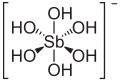 Hexahydroxidoantimonat(V)-Ion