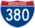 Interstate 380-Straßenschild