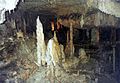 König-Otto-Tropfsteinhöhle: Stalagmiten in der Adventhalle