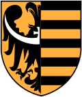 Wappen des Powiat Lubański