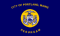 Flagge von Portland