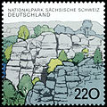 Stamp Germany 1998 MiNr1998 Sächsische Schweiz II.jpg