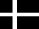 Historische dänische Trauerflagge