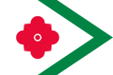 Flagge der Gemeinde Landerd