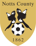 Das Wappen von Notts County