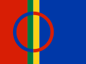 Flagge der Sámi
