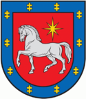 das Wappen von Bezirk Utena