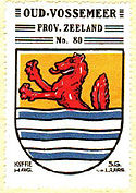 Wappen des Ortes Oud-Vossemeer