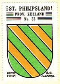 Wappen des Ortes Sint-Philipsland