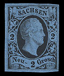 Sachsen 1852 7 Friedrich August II.jpg