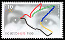 Stamp Germany 1999 MiNr2045 Kosovo-Hilfe.jpg