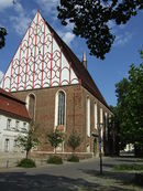 Franziskaner-Klosterkirche (heute Konzerthalle „Carl-Philipp-Emanuel-Bach“).