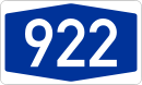 Bundesautobahn 922