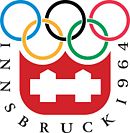 Logo der Olympischen Winterspiele 1964