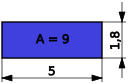 Bild:Part 2 of a geometric example of Herons method.svg